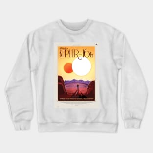 Kepler NASA poster Crewneck Sweatshirt